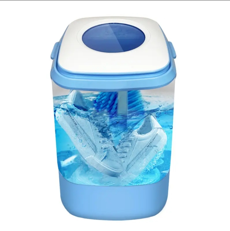 Hot Selling Semi-automatic Mini Washing Machine Portable Shoe Washing Machine Househ