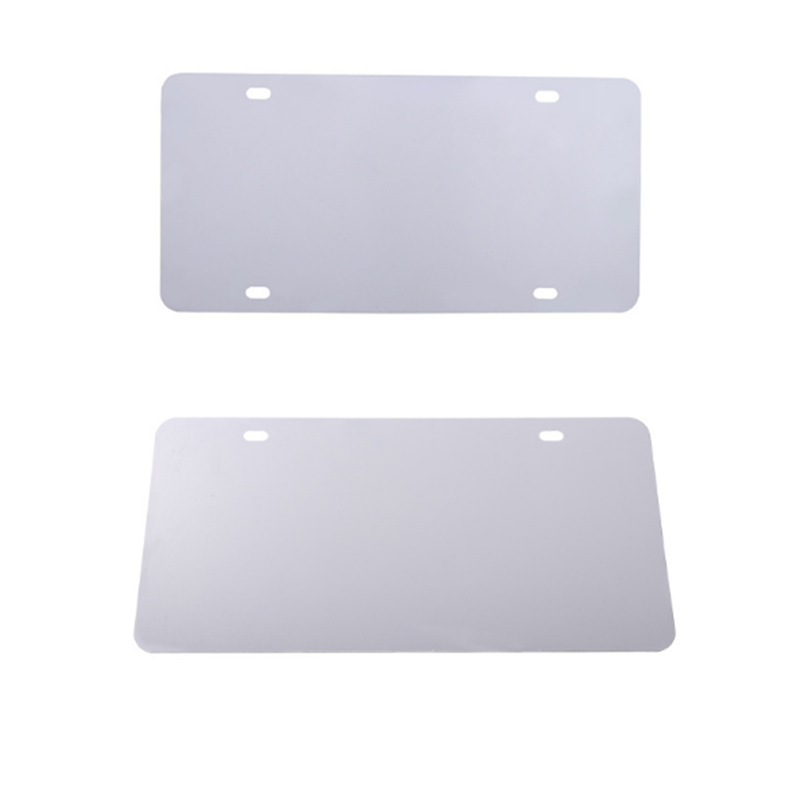 Wholesale Aluminum alloy blanks sublimation license plate frame for Heat transfer