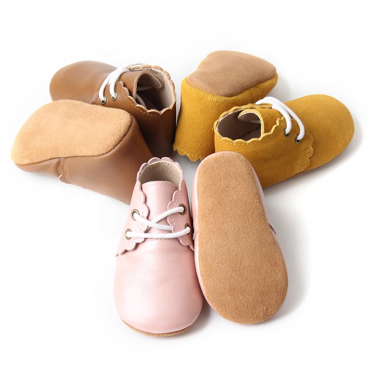 Wholesale Custom Baby Toddler Genuine Leather Oxford Shoes Welcome Customized Design Oxford Shoes for Boys and Girls