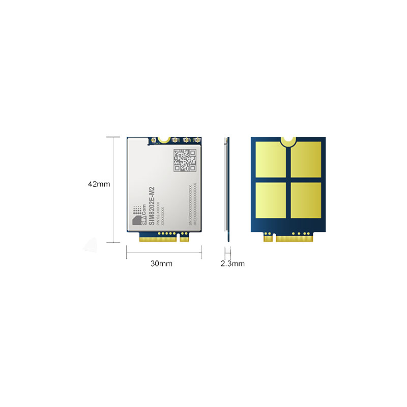 SIMCOM SIM8202X-M2 5G модуль многодиапазонный 5G NR/LTE-FDD/LTE-TDD/к оператору сотовой связи HSPA + модуль поддерживает R15 5G НСА/SA до 2,4 Гбит/с скорость передачи данных