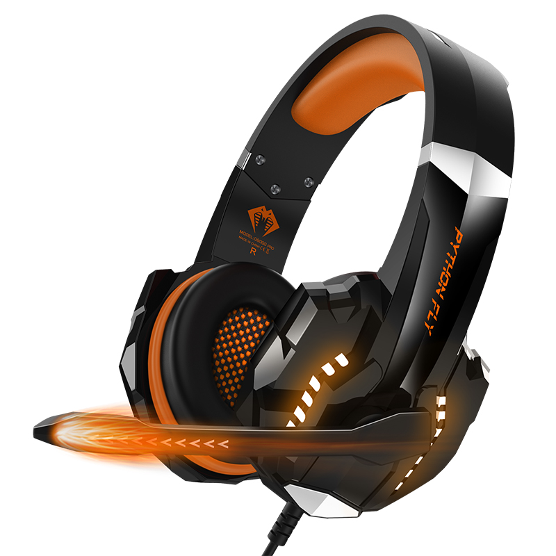 2020 новый дизайн Audifonos Gamer 7,1 Высокая четкость шумоподавление Гарнитура игровая гарнитура с регулируемым микрофоном для игр