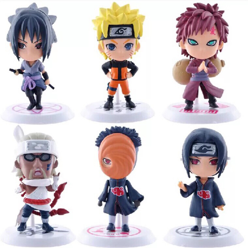 Haruto toy Sasuke doll hand-made Gaara model ornaments full set of anime cosplay hand-made toys