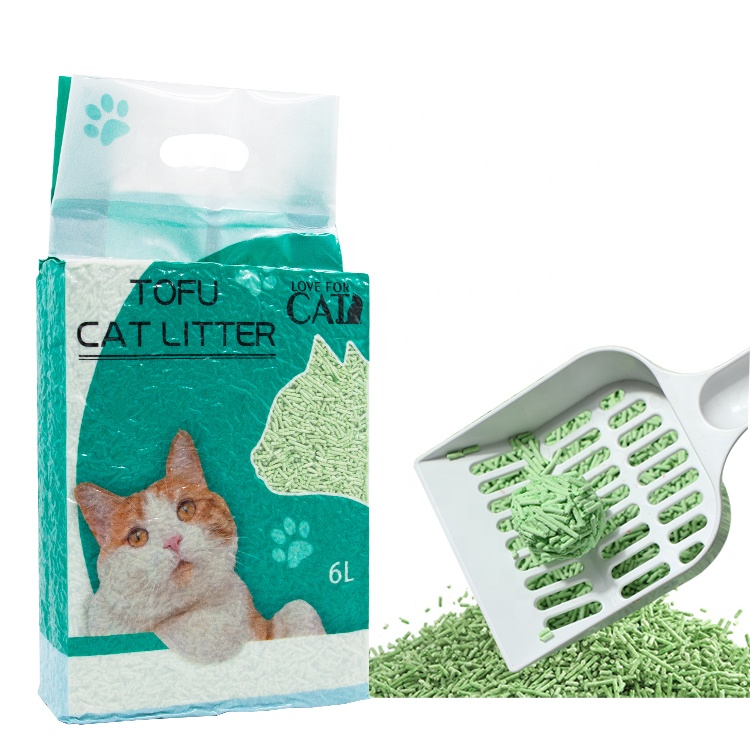 Super Absorbency Cat Tofu Deodorization Tofu Cat Litter Natural Clumping Cat Litter Tofu