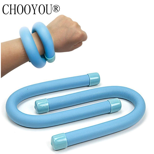 CHOOYOU ODM/OEM pulsera de peso New Adjustable Waterproof Fitness Silicone Custom Logo Wrist Ankle Swimming Wrist Weights