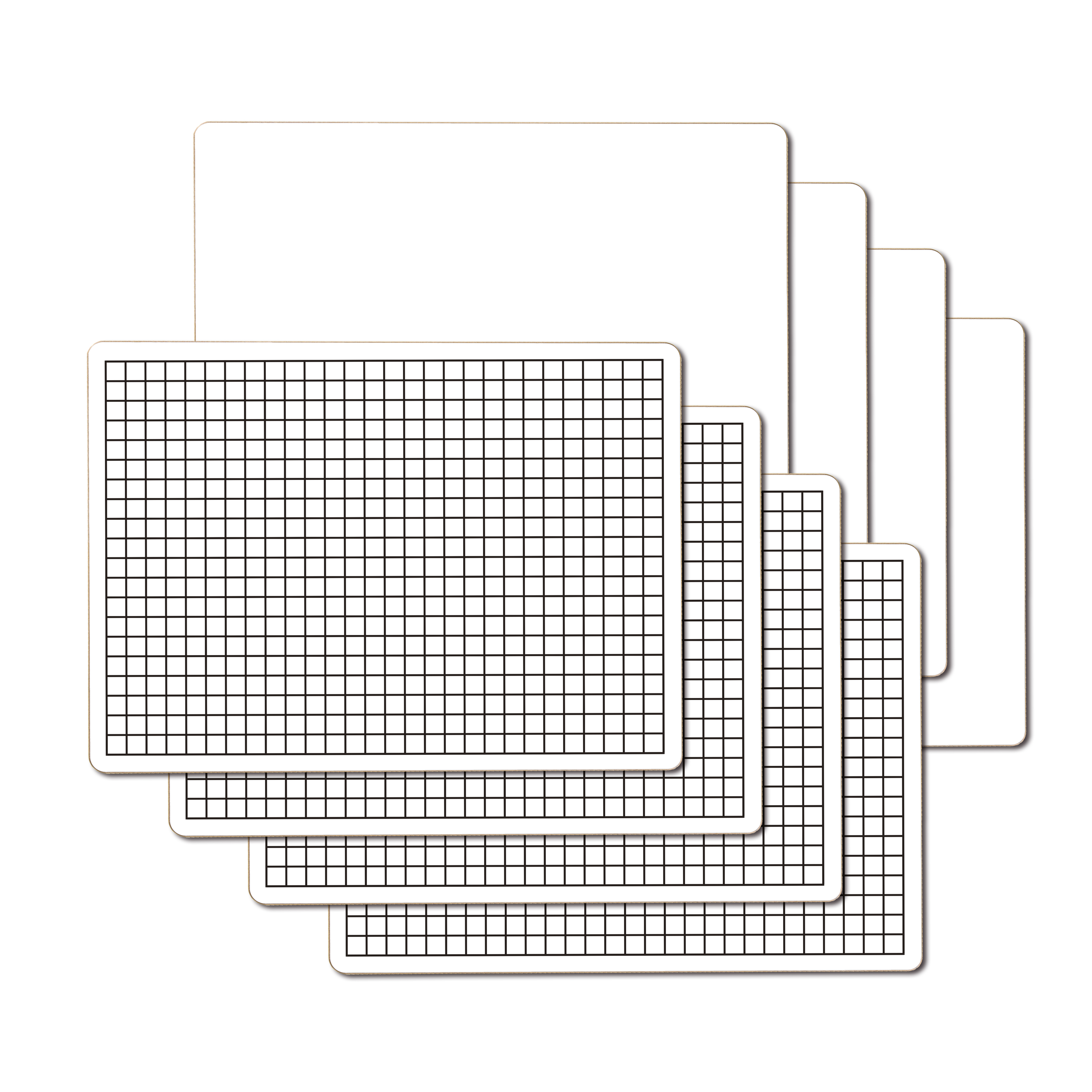 Mini Portable 9x12 Inch Whiteboard Kids Dry Erase Lapboard for Drawing and Writing MDF Small MDF Knee Board Factory Wholesale
