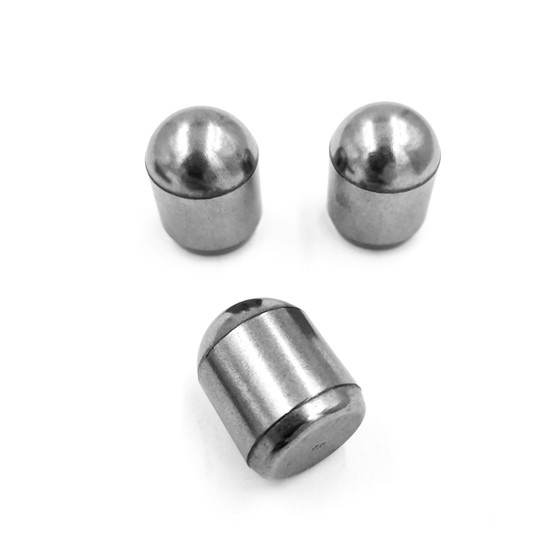 Tungsten carbide drill bit buttons for stone drilling