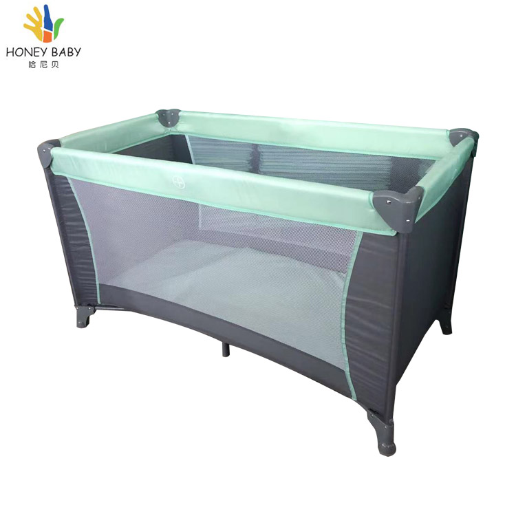 Crib Folding Multifunctional Adjustable Cot Safe Playpen Foldable Baby Bed