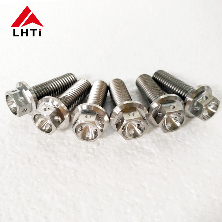 M6x1.0 титановый фланец с шестигранным хвостовиком