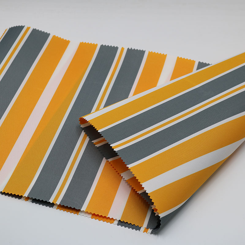 China Sunshade Outdoor Acrylic Awning fabric for Outdoor Stripes Tent Awning Fabric