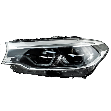 Headlight Assembly Upgrade High-End LED Retrofit Laser Daytime Running Lights for 18-19 5 Series G38