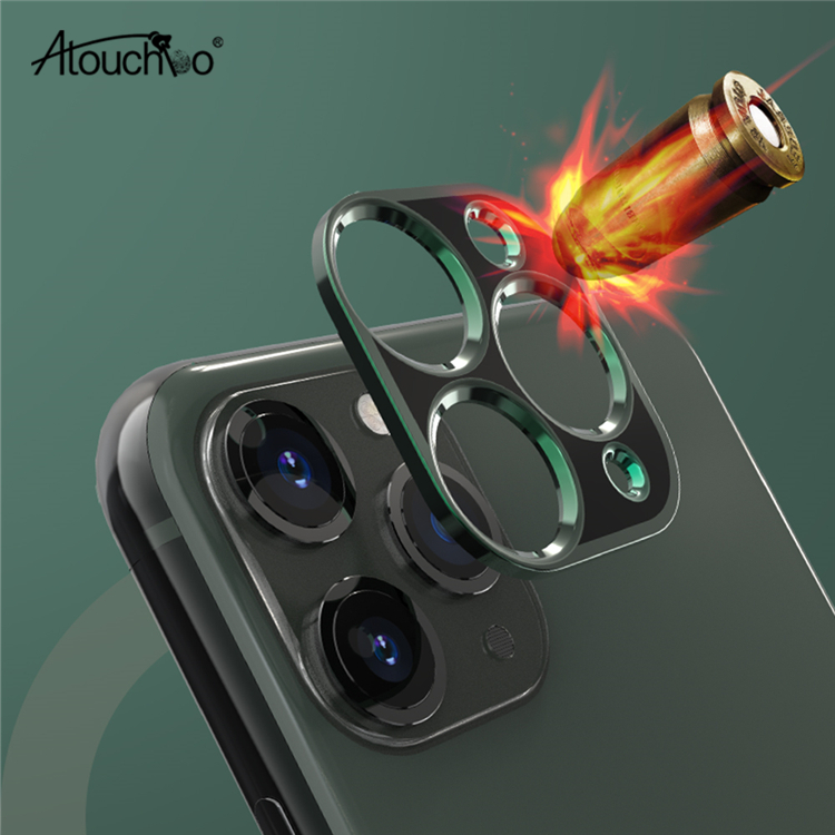 Atouchbo прозрачный Невидимый вид 9H Алмазный класс для i телефона iPhone 11 Promax защита для объектива камеры