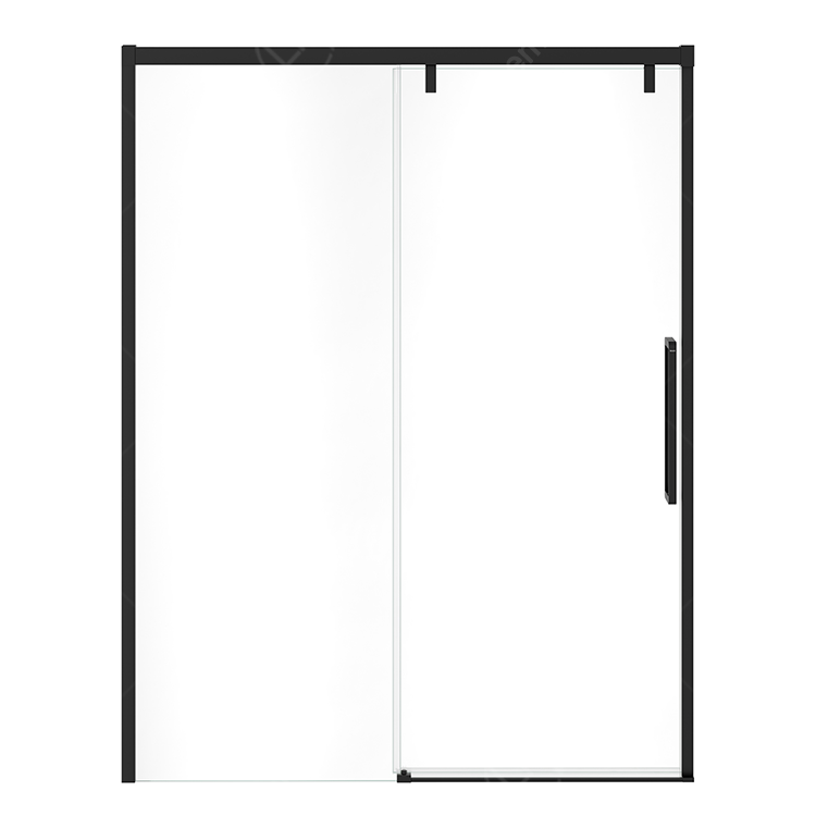 European Modern Style Tempered Glass Frameless Walk In Bathroom Barn Sliding Shower Door
