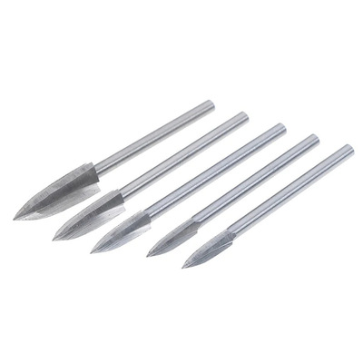 Electric white steel Carving head Three-blade sharp knife Nuclear carving Wood carving Milling cutter scribing tip