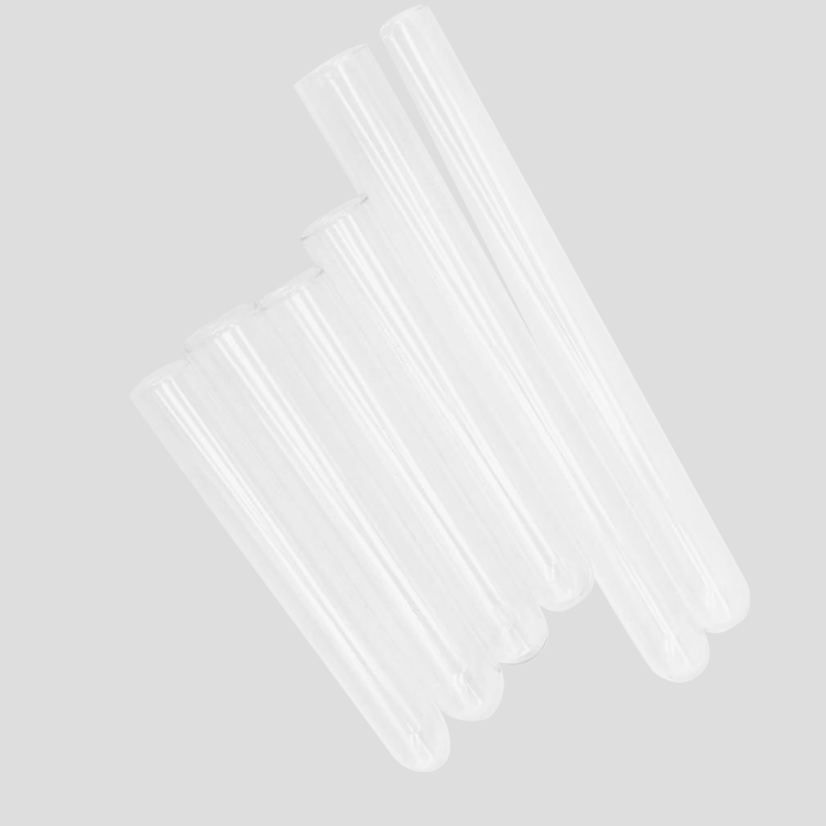 borosilicate Flat Mouth glass test tube
