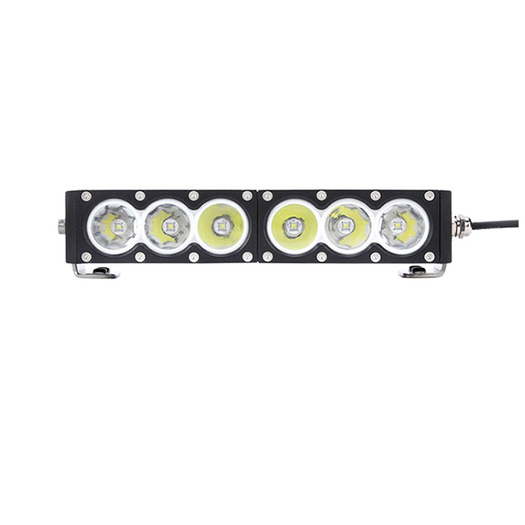 Высокая интенсивность 60 Вт светодиодный свет бар 5100lm led рабочий свет 12 дюймов IP67 Водонепроницаемая светодиодная лампа
