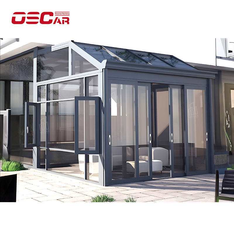 Multifunctional Aluminum Alloy Sunroom With Customization Options For Home And Office Use In Europe And America
