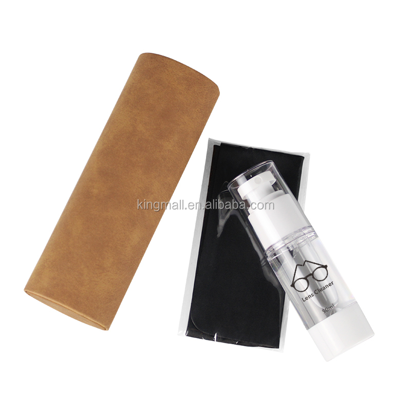 2oz Lens Cleaner Spray Kit Anti fog Essential Screen Cleaning Solution for Eye Glasses Anti bacterial Optical Screen Spray Clean
