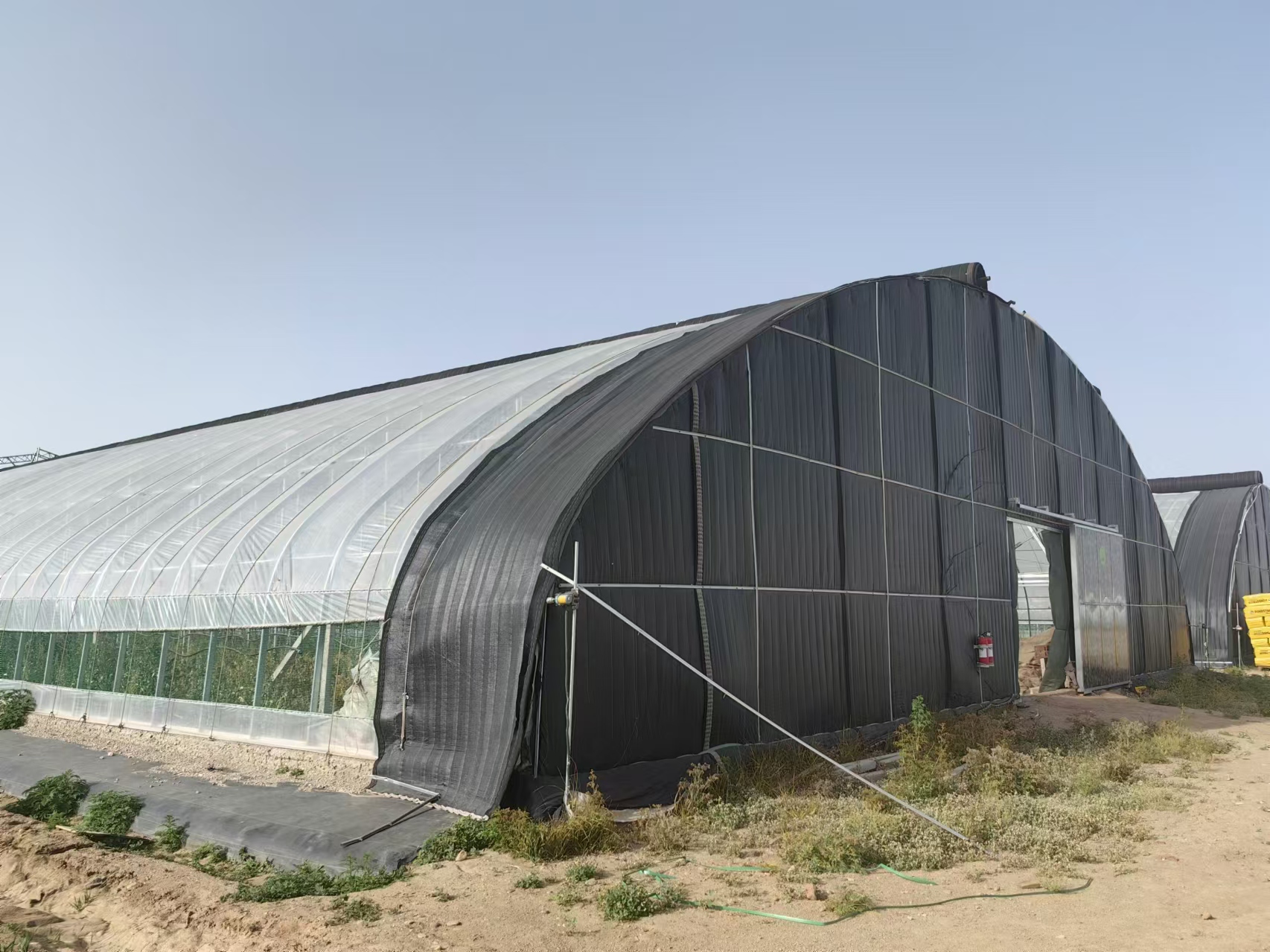 Film Tunnel Greenhouse/gothic arch greenhouse/Garden greenhouse flim tunnel horticultural green house for farming