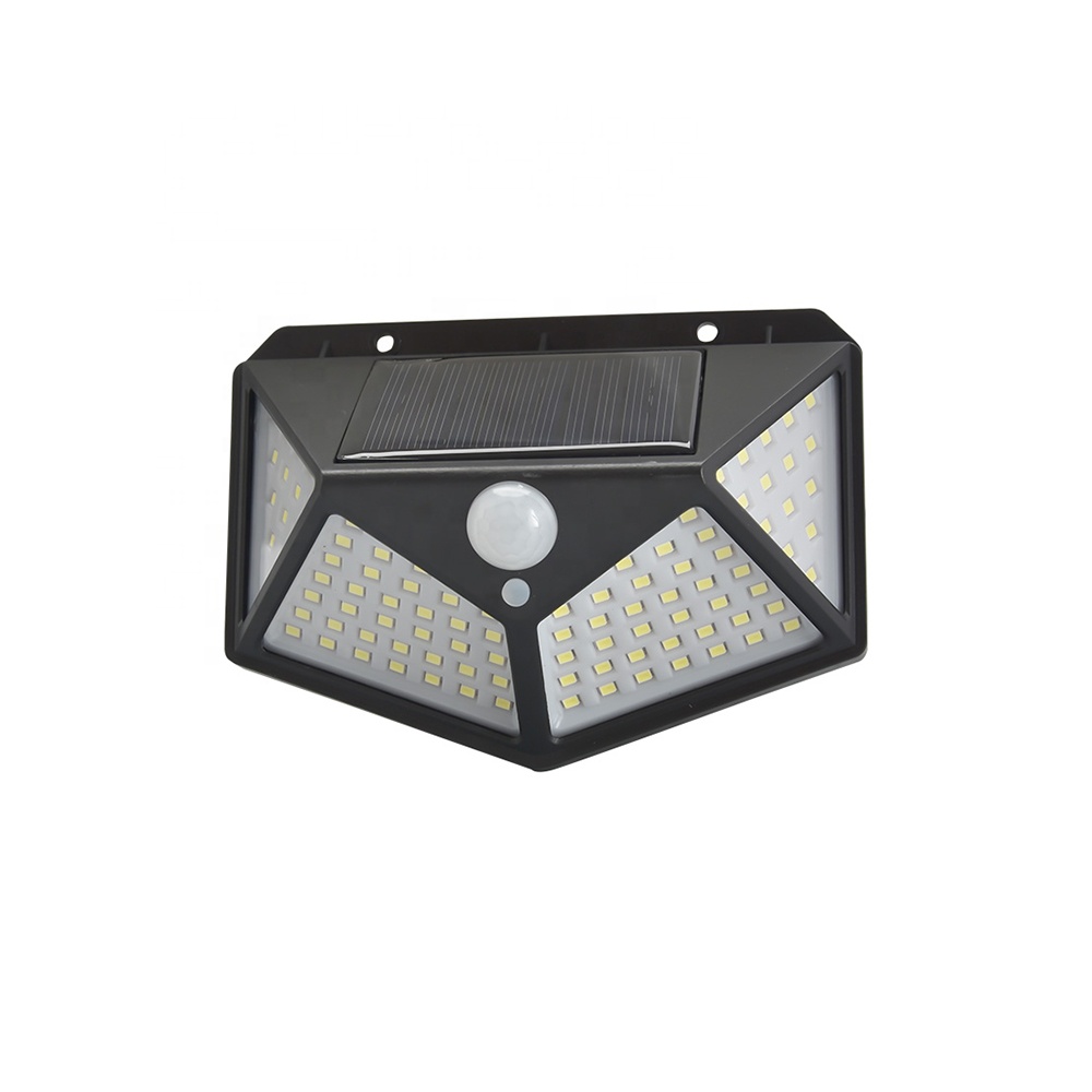 100 Led IP65 Waterproof Outdoor Motion Sensor Solar Wall Garden Lights