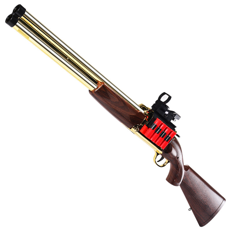 S686 double-barrel shotgun boy simulation shell shotgun soft shotgun play shooting