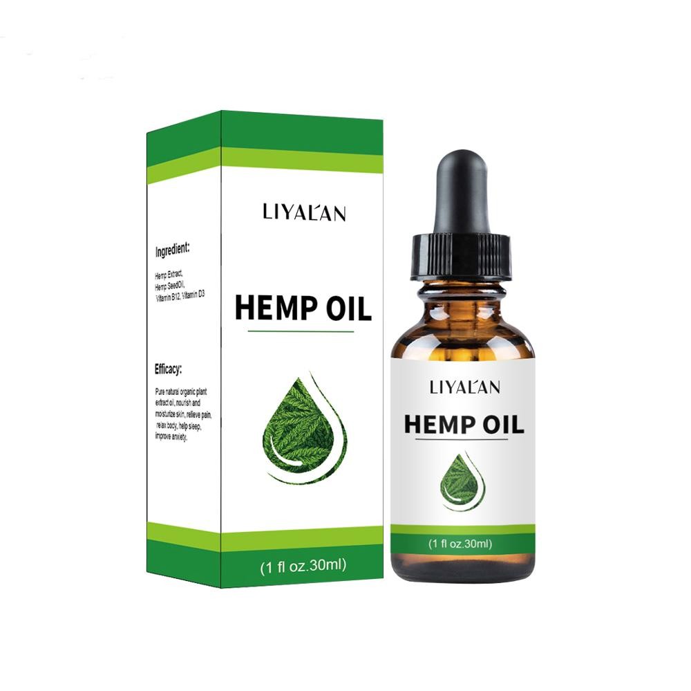 Экстракт конопли высокой степени очистки капли Cbd масло 5%