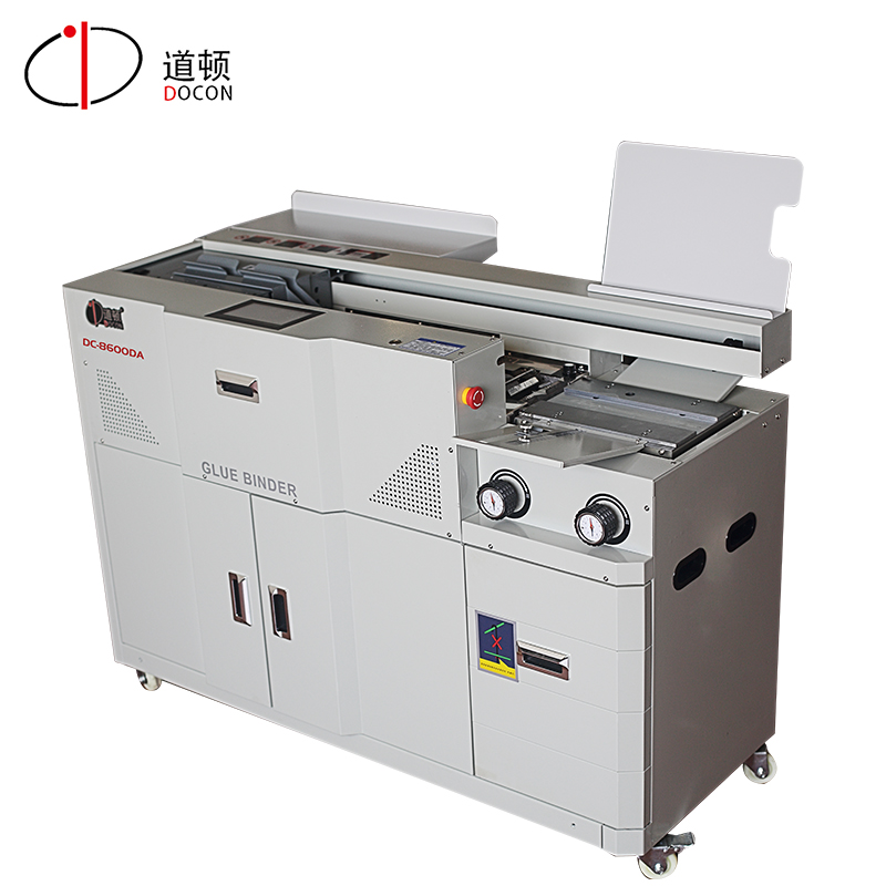 Book Making Machine Intelligent Automatic Hot Glue Binding Office Equipment DC-8600DA