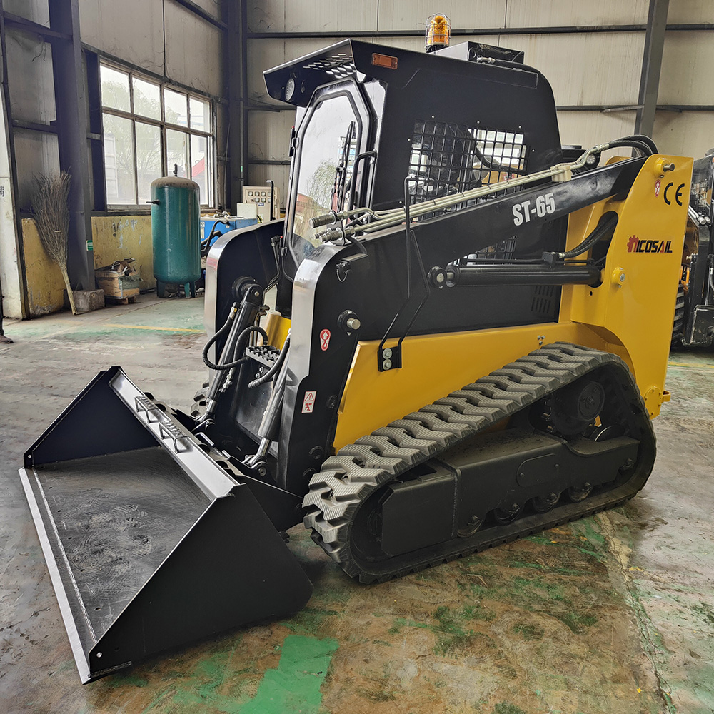 China's New Arrival Popular Brand 8t Mini Skid Steer Loader 5 Ton Rated Load Used Earthmoving Machinery EPA Certified Engine