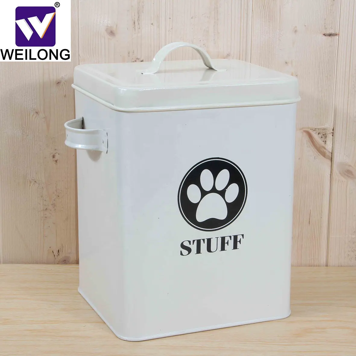 Пластиковый пищевой контейнер для хранения продуктов для домашних животных корм контейнер для хранения
