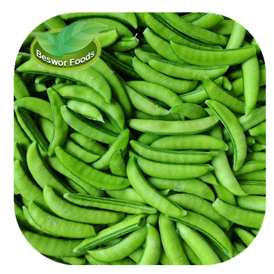 China Origin 2022 New Crop IQF Fresh Frozen Sugar Snap Peas Fresh Frozen vegetables Frozen Peas