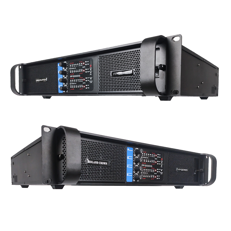 Roland не наносящих вред Корона RFP10000Q 4 канала класс Td открытый аудио 5400W5000 ватт Стерео Профессиональный сабвуфер усилитель FP20000Q