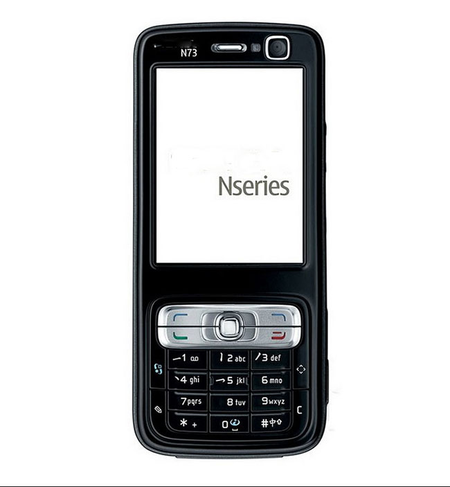 Оригинальный Восстановленный телефон для Nokia N73 английская Арабская русская клавиатура Nokia Neries N70-N79 N80-N86 N90-N97
