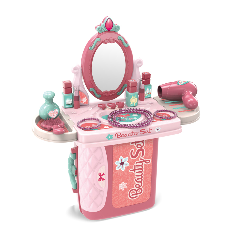 Glamour girl dressing table toy kids make up set pretend play toys