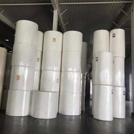 Good quality bamboo white mother roll tissue paper raw material for making toilet paper