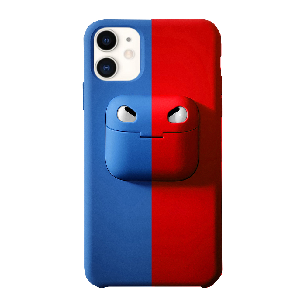 2 в 1 для iPhone 12 и для Airpods Pro, чехол Toghether для iPhone 11 max, чехол с держателем для Airpod, чехол для телефона