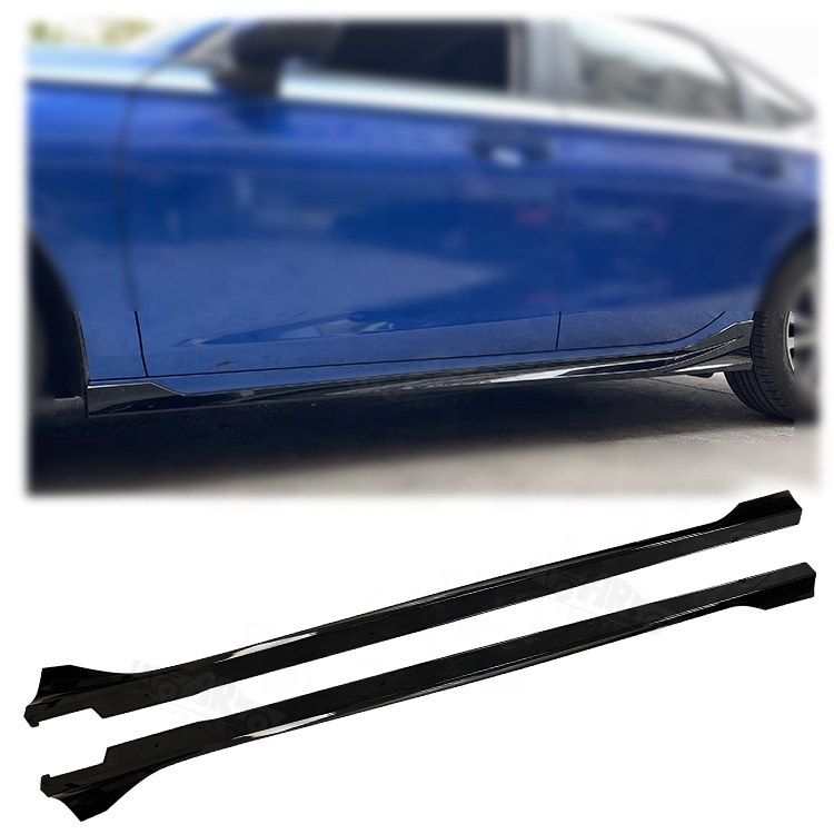 Better New Design ABS Plastic Carbon Fiber Modulo Style Side Skirt For 11th Gen Honda Civic Auto Parts 2022