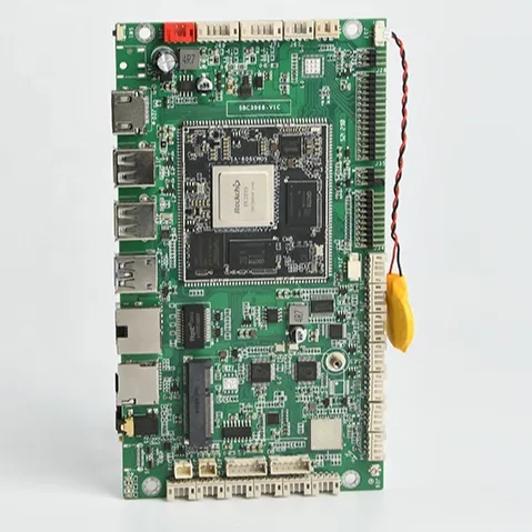 4 ГБ DDR4 32 Гб EMMC rockchip rk3399 sbc один компьютер Системные платы android 3399 linux с 10/100M/1000M Ethernet