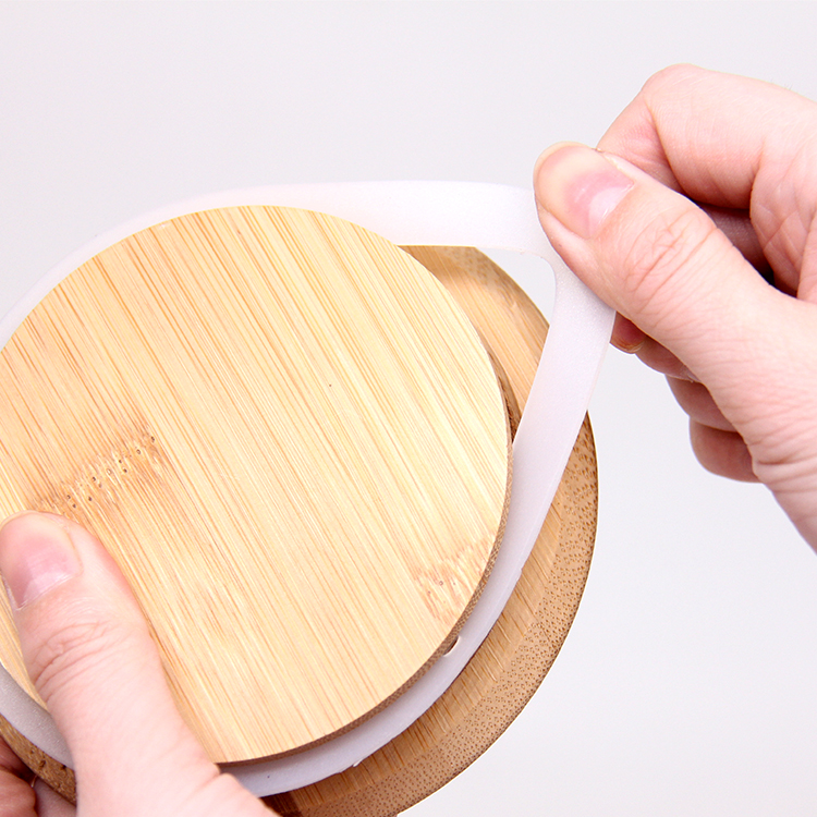 Hot new products china jar bamboo lid seals