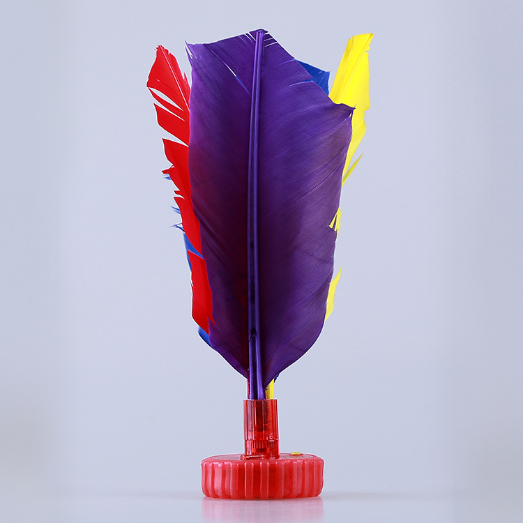 Outdoor Indoor Sport Fitness Exercise Family Gathering Game Colorful Chinese Jianzi Feather Shuttlecock Kicking