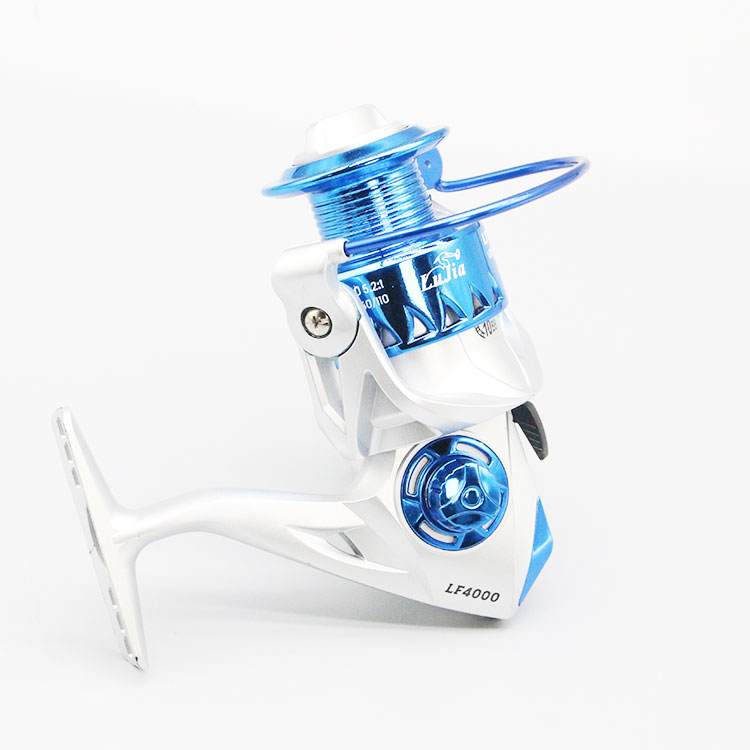 2021 Power Casting Small Handle Knob Deep Sea Mini Spinning Fly Electric Fishing Reels Saltwater