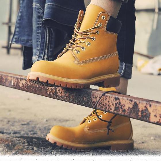 Factory Sale Waterproof 6 Inches Timber land Work Boots Army Shoes Ankle Boots for Men