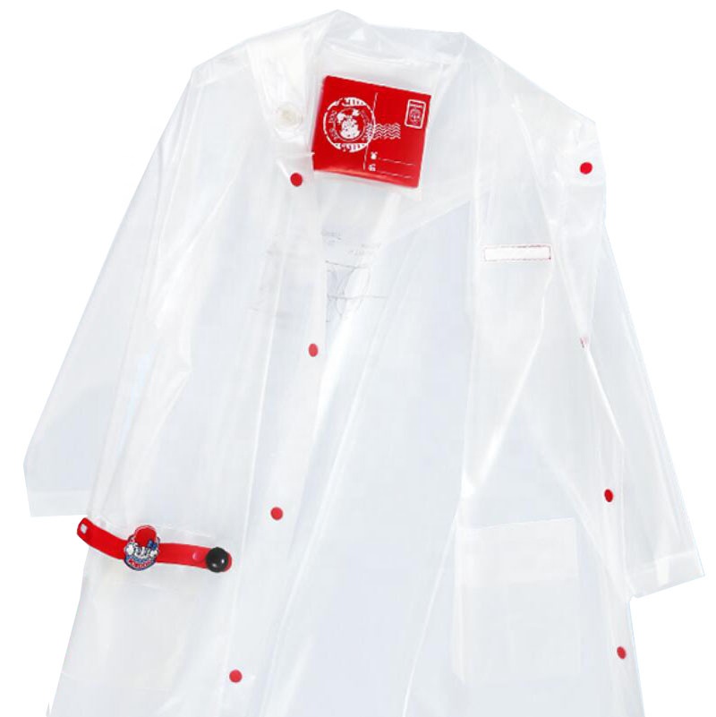 Transparent Clear TPU Lightweight Raincoat