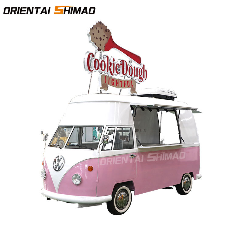 electric mobile shop food trailer food truck bbq food cart for sale