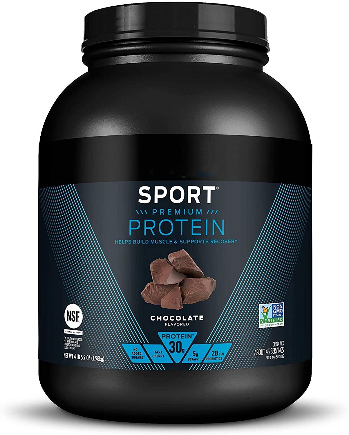Organic plant based protein powder plant based chocolate flavored milk shake