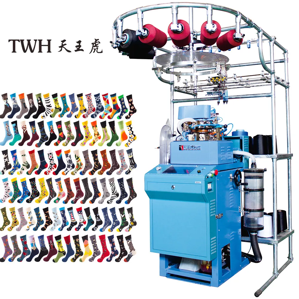 Cheap Price Automatic Computerized Lady Baby Sport Weaving Producing Fasted Socks Making Machine