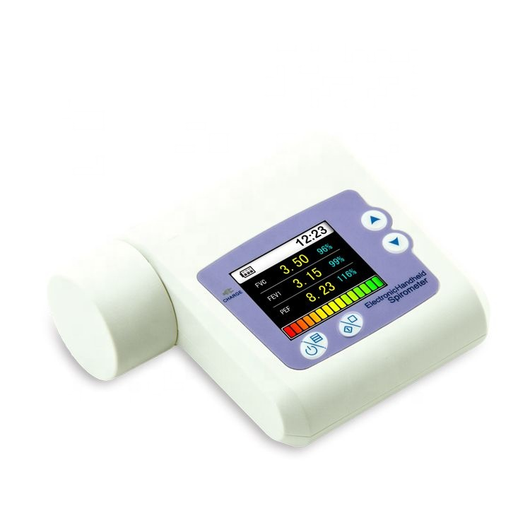 CONTEC SP10W medical handheld BT spirometer test USB pc connect