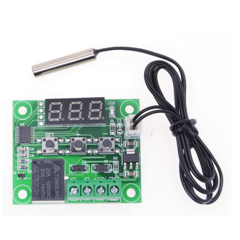 RDS Electronics- W1209 DC12V 10A выходной термостат с регулятором температуры, регулятор температуры