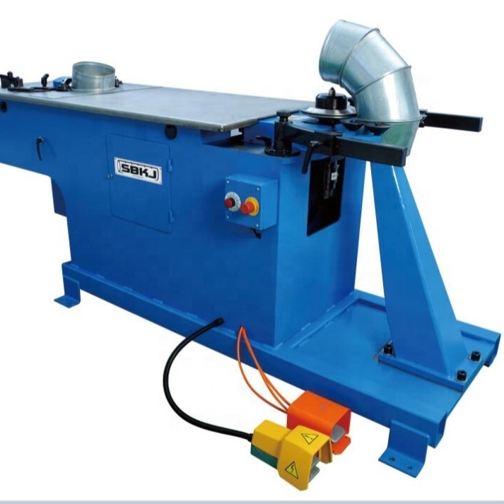 Hydraulic automatic spiral elbow cold gorelocker lock forming making machine