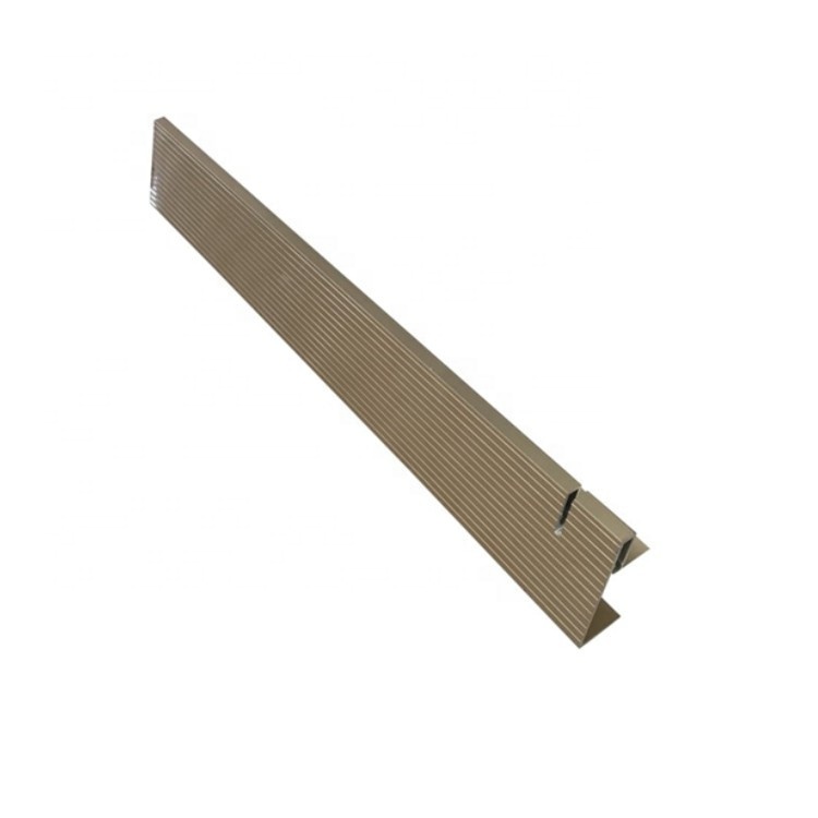 Factory Provide Custom Precision Cutting Punching Extruding Gold Anodizing Aluminum Profile Extrusion For Decoration