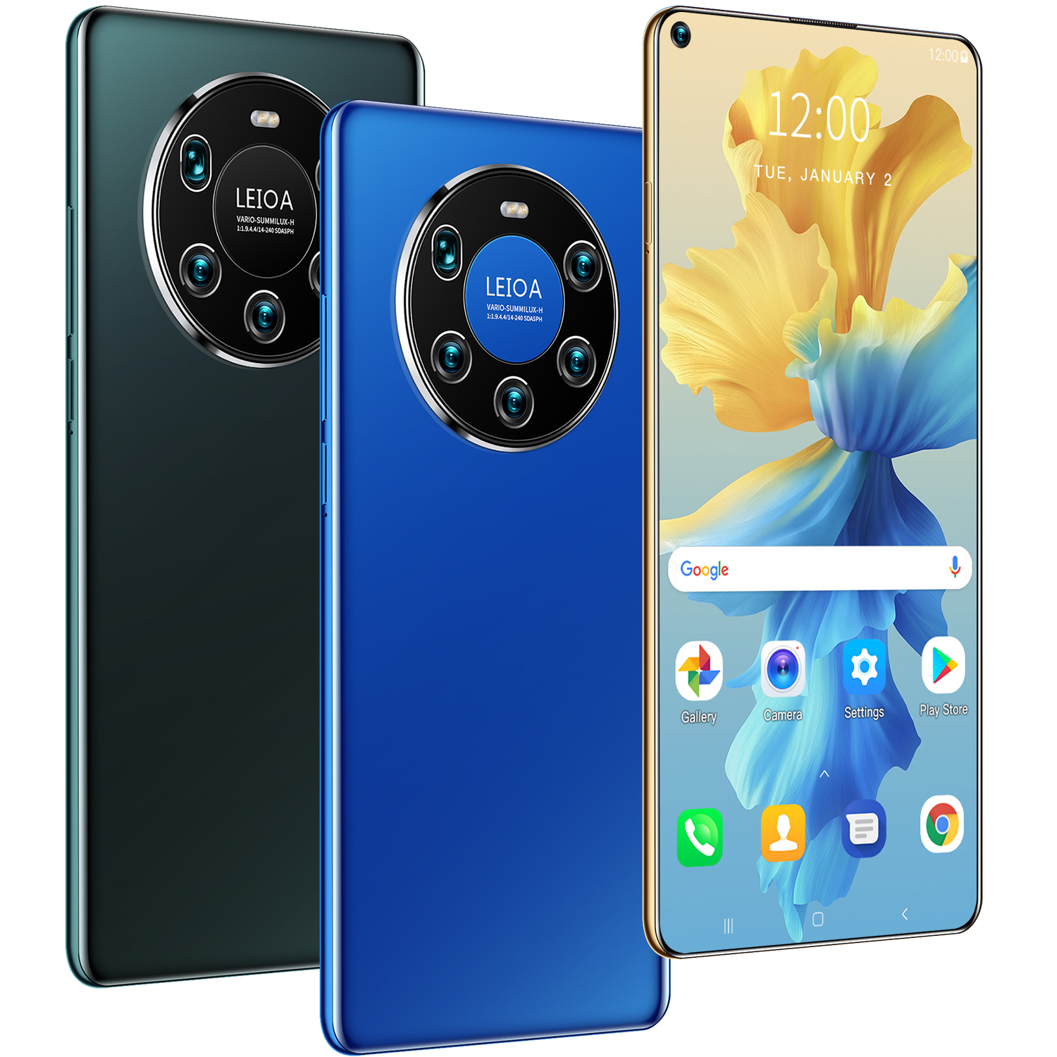 Смартфон Mate 40 pro, 7,3 дюйма, 3G, 4G, 5G, 12 + 512 ГБ