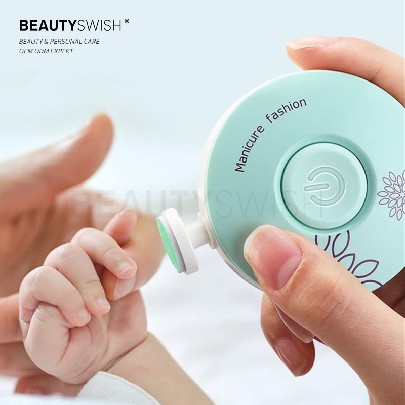 New Baby Electric Nail Trimmer Kids Nail Polisher Tool Baby Care Kit Manicure Set Easy To Trim Nail Clippers For Newborn